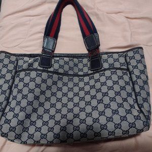 Gucci Navy Shoulder Bag